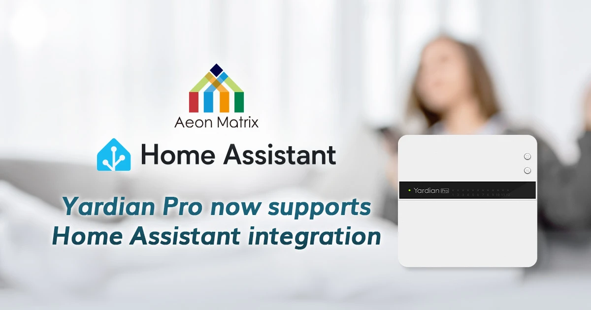 Yardian Pro Supports Home Assistant integration